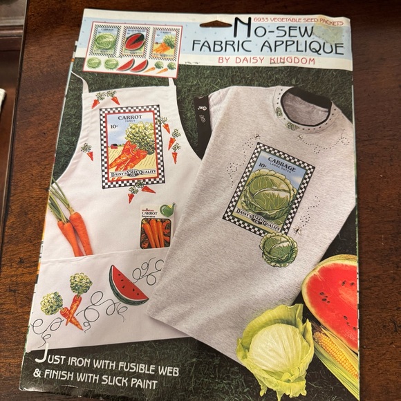 Vintage Lot Of 3 Daisy Kingdom No Sew Applique Fabric Panel - New - Picture 4 of 8